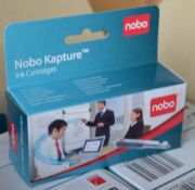 600 x Packs of Nobo Kapture Ink Cartridges - Includes 600 x Packs of 6 x Ink Cartridges - For Use