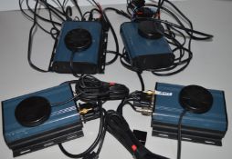 4 x Navman Halo Qube 2 GPS Navigation Tracker Receivers - Model AA004470UK - Fleet Management Tracki