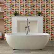 1 x Contemporary Mode Positano Freestanding Bath - High Quality Acrylic Finish - 1750x850x600mm Size