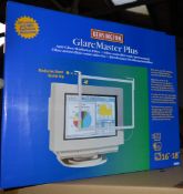 20 x Kensington GlareMaster Plus Anti Glare Radiation Monitor Filters - For 16-18 Inch Screens -