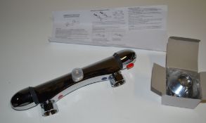 1 x Round Bar Valve Bullet Handle - Model: T43006B - Unused Boxed Stock - Ref: DSY161 - CL190 -