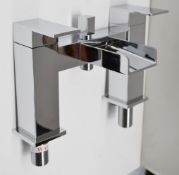 1 x Bath Shower Mixer Tap – Used Commercial Sample In Good Condition - Model: Cascade Z04 – Used
