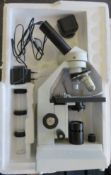 1 x PH M-100FLED Microscope- CL185 - Ref: DRT0662 - Location: Stoke ST3 - RRP £150Manufactur