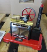 1 x Mamod SP2D Working Stationary Steam Engine + Dynamo - CL185 - Ref: DRT0667 - Location: Stoke ST3