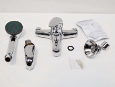 1 x Bath Shower Mixer Tap – Used Commercial Sample In Good Condition - Model: V04 – Plumbing