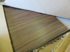 4 x Boxes of Amtico Design 1000 x 150mm Flooring in Exotic Walnut Design - CL185 - Ref: DRT0697 - Lo