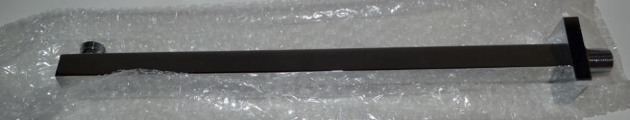 1 x Square Wall Arm - ADBFB22 - Unused Bathroom Stock - Ref: DSY121 - CL190 - Location: Altrincham