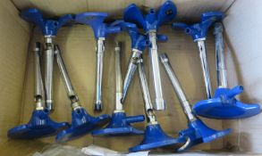 11 x Natural Gas Bunsen Burners - CL185 - Ref: DRT0664 - Location: Stoke ST3 - RRP £160Manuf