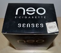 30 x Neo E-Cigarettes Senses Shisha Vanilla Disposable Electronic Cigarettes - New & Sealed