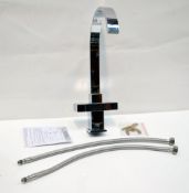 1 x Chrome Bath Filler – Used Commercial Sample In Good Condition - Model: Z03 – Plumbing Supplies –