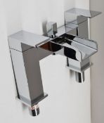 1 x Bath Shower Mixer Tap – Used Commercial Sample In Good Condition - Model: MKZ4 – Plumbing