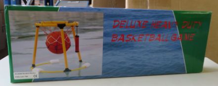 6 x TTS Deluxe Heavy Duty Floor Basketball Game - Ref: DRT0142 - CL185 - Location: Stoke-on-Trent