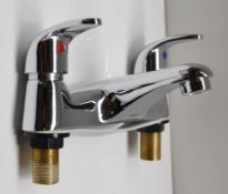 1 x Chrome Bath Filler – Used Commercial Sample In Good Condition - Model: T03 – Plumbing Supplies –
