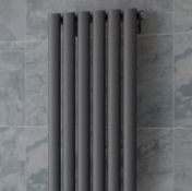 1 x Lava 6 Bar Radiator - Colour: Anthracite - Unused Sealed Stock - Size: 1600 x 360mm - CL190 -