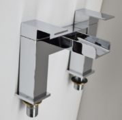 1 x Chrome Bath Filler – Used Commercial Sample In Good Condition - Model: Z03 – Plumbing Supplies –
