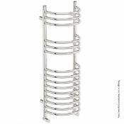 1 x Luna Heated Towel Rail - Dimensions: 900 X 320 - Ref: MSC059 - CL190 - Unused Boxed Stock -