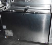 1 x Perlick Flat Top Commercial Bottle Cooler - Stainless Steel Construction - Model FR48