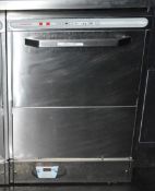 1 x Comenda  Stainless Steel Front Loading Pot Washer  - F3E RCD - 415v Fitted Plug - Easy Clean
