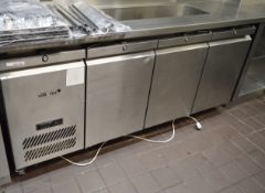 1 x Williams Commercial 3 Door Stainless Steel Undercounter Fridge - Model HJBTC3U R1 - Features