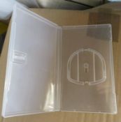 100 x UMD PSP Clear Cases - Ref: DRT0230 - CL185 - Location: Stoke-on-Trent ST3