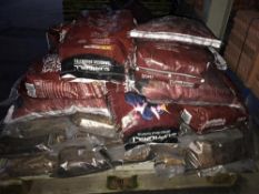 1 x Mixed Pallet Of Barbecue Briquettes And Kindling Wood - New / Unused Stock - CL185 - Ref: AISLE4