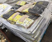 1 x Pallet Of Build Mate Grit Sand - New / Unused Stock - CL185 - Ref: AISLE3/28 - Location: Stoke S