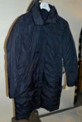 1 x Steilmann Kirsten Womens Long Dark Blue Quilted Coat - CL210 - Ref SC2097 - Location: Altrincham