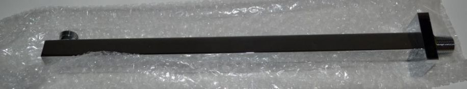 1 x Square Wall Arm - ADBFB22 - Unused Bathroom Stock - Ref: DSY121 - CL190 - Location: Altrincham W