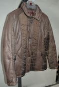 1 x Steilmann Kirsten Womens Brown Quilted Coat / Jacket - CL210 - Ref SC2060 - Location: Altrincham