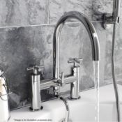 1 x Alexa Bath Shower Mixer Tap (Tap05) - Ref: MTN001 - CL190 - New / Boxed Stock - Location: Altrin