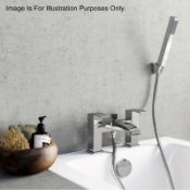 1 x Century Bath Shower Mixer (TAP56A) - CL190 - New / Boxed Stock - Location: Altrincham WA14