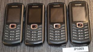 4 x Samsung GT-B2710 Solid Immerse Mobile Phones - Water & Dust Proof - From Company Closure - C