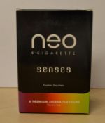 30 x Neo E-Cigarettes Senses Shisha Vanilla Disposable Electronic Cigarettes - New & Sealed Stock -