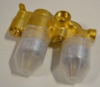 1 x Twin Shower Valve - VAL1001 - Ref: DSY180 - Unused Stock - CL190 - Location: Altrincham WA14