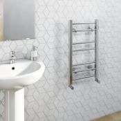 1 x Eco Heated Towel Rail Radiator (TW29) - Unused Sealed Stock - Size: 700 x 400mm - CL190 - Ref MS