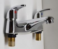 1 x Chrome Bath Filler – Used Commercial Sample In Good Condition - Model: T03 – Plumbing Supplies –