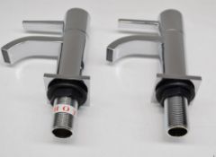 Set of Two Bath Taps – Used Commercial Sample In Good Condition - Model: N01 – Plumbing Supplies – R