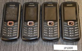 4 x Samsung GT-B2710 Solid Immerse Mobile Phones - Water & Dust Proof - From Company Closure - C