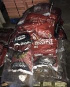 1 x Mixed Pallet Of Barbecue Briquettes And Kindling Wood - New / Unused Stock - CL185 - Ref: AISLE4
