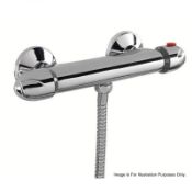1 x Clarity Bar Valve (BARV04) - Made In High Quality Chrome Plated Brass - Ref: MTN009 - CL190 - Ne