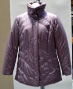 1 x Steilmann Kirsten Womens Quilted Pink Coat / Jacket - CL210 - Ref SC2071 - Location: Altrincham