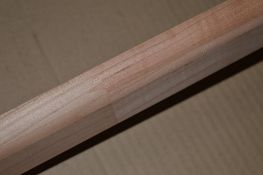 2 x Solid Wood Kitchen Worktop Upstands - CHERRY - Size: 3000 x 40 x 18mm (each) - Untreated - Untre