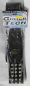 1 x Guitar Tech Leather Studded Guitar Strap - New in Packet - CL020 - Ref Pro173 - Location: