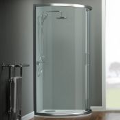 1 x Tavistock Oyxgen8 8mm 1000mm Bow Quadrant Shower Enclosure - Model SE1QB78 - Brand New Stock -