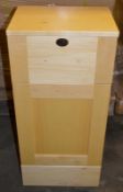 1 x Vogue Bathrooms KUDOS Bathroom Storage Cabinet - 400mm Width - Maple Shaker Style - CL034 -