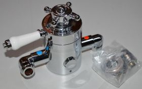 1 x Exposed Traditional Shower Valve - Model EVT1001 - CL190 - Ref PV060 - Unused Stock -
