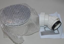 1 x 90mm Shower Tray Waste - Unused Stock - Ref PV030 - CL190 - Location: Bolton BL1