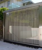 1 x External Double Glazed Window Panel With Frame - H320 x W450 x 8cms - Ref 154 - CL230 -