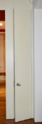 1 x Fire Resistant Internal Door - Fitted With Stylish Chrome Door Knobs and Triple Hinges - H255.