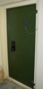 1 x Gun Storage Cabinet - H189 x W87 x D54.5cms - Ref 113 - Includes Keys - 13cm Thick Door -